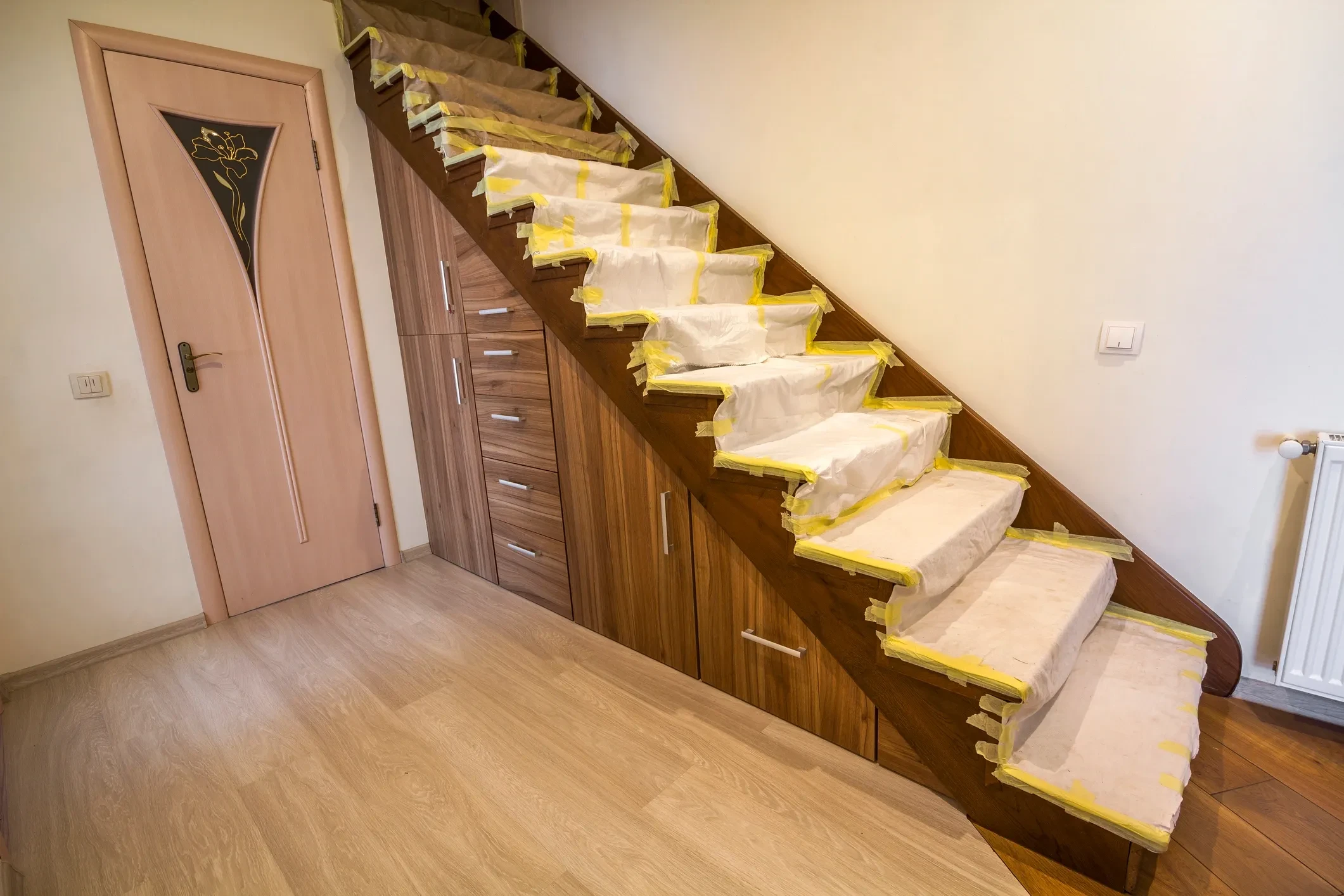 Staircase refinishing project