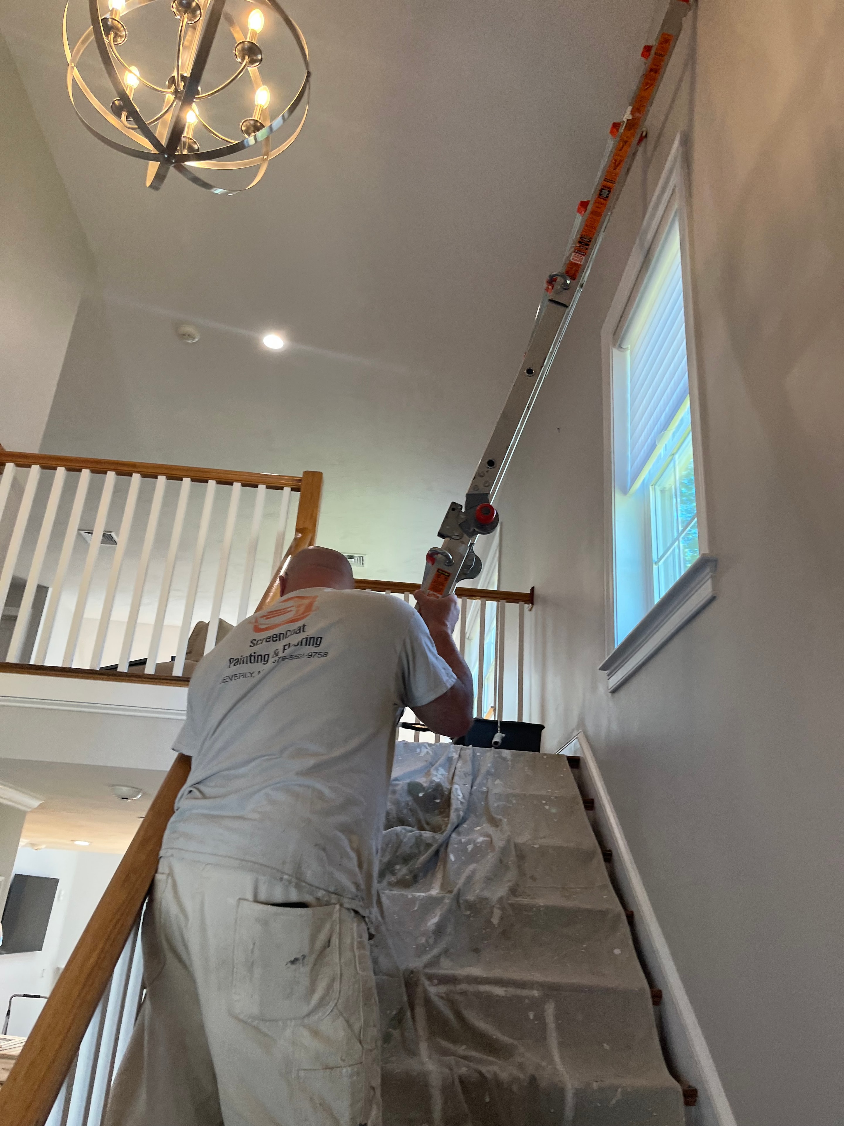 Interior painting project